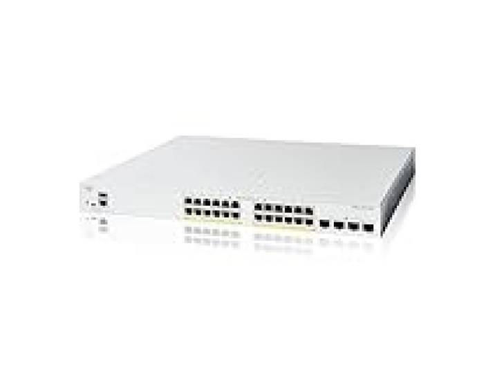 Cisco Commutateur Intelligent Cisco Catalyst 1200-24FP-4G, 24 Ports GE, PoE complète, Ports SFP 4x1GE, Garantie limitée à Vie (C1200-24FP-4G)