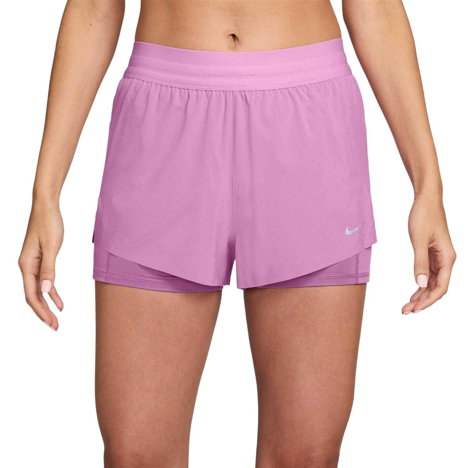 Nike - "FIT Swift" Laufshorts für Damen (Magenta)