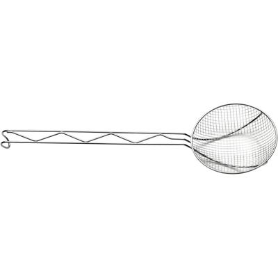 Schaumlöffel PINTINOX "Professional", silber (edelstahlfarben), Ø:20cm, Edelstahl 18/10, Kochlöffel, mit Netz, Edelstahl 18/10