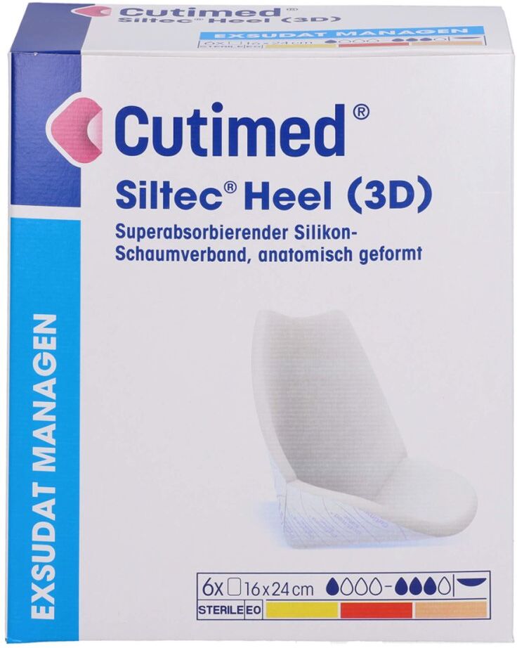 Cutimed Sil Heel 3d 16x24