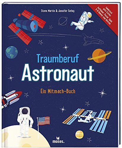 Steve Martin - Traumberuf Astronaut: Ein Mitmach-Buch - Preis vom 11.10.2026 03:10:56 h