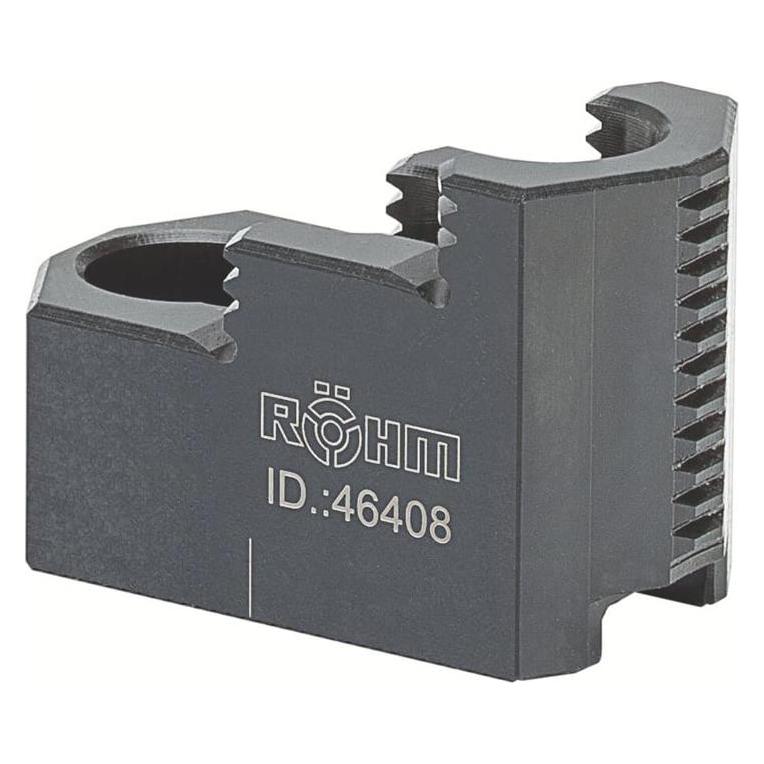Röhm Umkehr-Aufsatzbacken Grösse 250/315, 2-Backen-Satz, Spitzverzahnung 90° (046435)