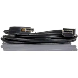 RS PRO Videokabel, DisplayPort-Stecker - DisplayPort-Stecker, 2m (0.17 m), Videokabel, Schwarz