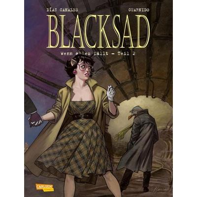 Blacksad 7: Wenn alles fällt – Teil 2, Gebundene Ausgabe von Juan Díaz Canales, Carlsen, 978-3-551-75280-2