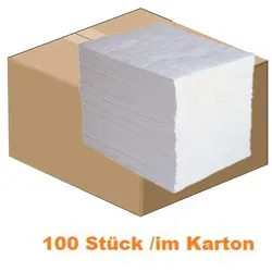 Absorptionsmatte PIG® Oil-Only Matte 100 Stück Abmessung 38 cm x 51 cm, Absorbiert 83,6 L je Karton
