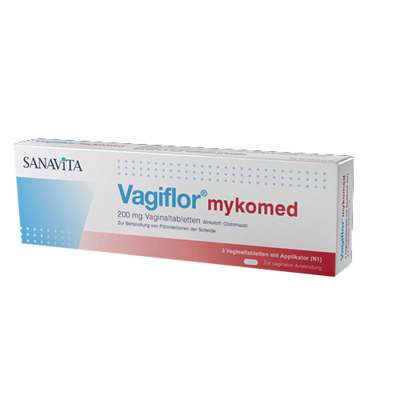 SANAVITA Pharmaceuticals GmbH VAGIFLOR mykomed 200 mg Vaginaltabletten 3 St 15579773