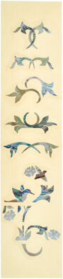 Jockomo Fret Mark-Winding Vine Bird Ormeau