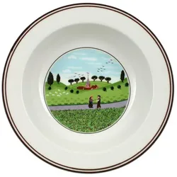 SALATSCHALE BEGEGNUNG Design Naif bunt ø 20 cm