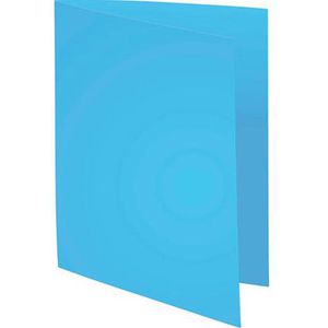 Exacompta Aktendeckel Forever Foldyne A4, blau, 220 g/m² Recycling-Karton, f. 200 Blatt, 100 Stück