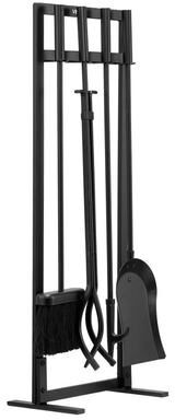 Tools, Home & Hobby Fireplace Tool Set 5 Piece Wrought Iron Fireplace Accessories With Stand For Indoor & Outdoor Fires Fireplace Tool Set 5 Piece Wrought Iron Fireplace Accessories With Stand For Indoor & Outdoor Fires