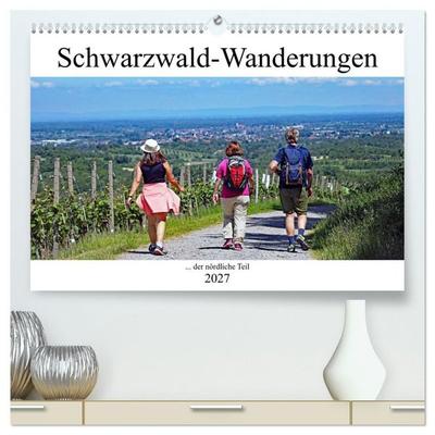 Schwarzwald-Wanderungen (hochwertiger Premium Wandkalender 2027 DIN A2 quer), Kunstdruck in Hochglanz