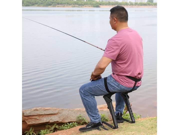 Exosquelette à hauteur réglable, siège portable, Support intégré, léger, travail spécial, tabouret de pêche, outil idéal pour les travailleurs debout