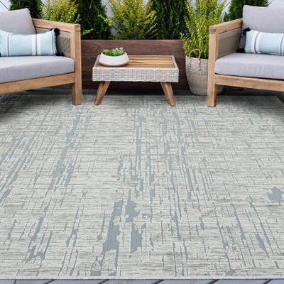 Alise Rugs Cruise Industrial Stripe Indoor/Outdoor Area Rug