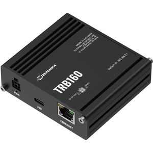 Teltonika Gateway TRB160, TRB160100000, Hutschiene, Firewall, VPN, 1x LAN, Modbus, 4G LTE Cat 6