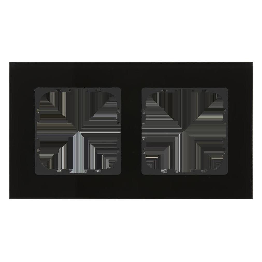 MDT BE-GTR2S.01S Glasrahmen 2-fach (BE-GTR2S.01S)