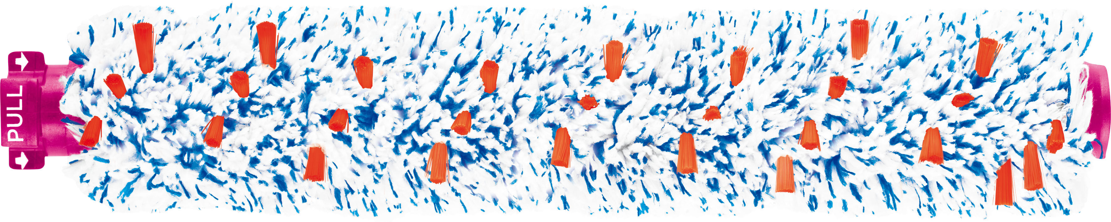 BISSELL Bürstenrolle "Brushroll Multi Surface", blau (blau, rosa), B:4cm H:4cm Ø:4cm, Staubsaugerdüsen, für Crosswave-1868F, Bürstenrolle blau, rosa Einheitsgröße