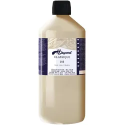 H Dupont, Künstlerfarbe + Bastelfarbe, classique 1L, Seidenmalfarbe, Elfenbein - Elfenbein (1000 ml)