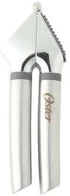 Oster 7.7 Inch Stainless Steel Garlic Press in Silver