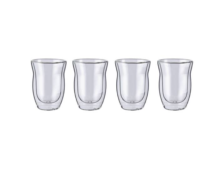 Trinkglas HOT & COLD 4er-Set Ø 9cm 0.28 Durchsichtig/Durchsichtig
