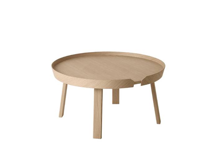 Muuto - Around Couchtisch Ø 72 cm, Eiche