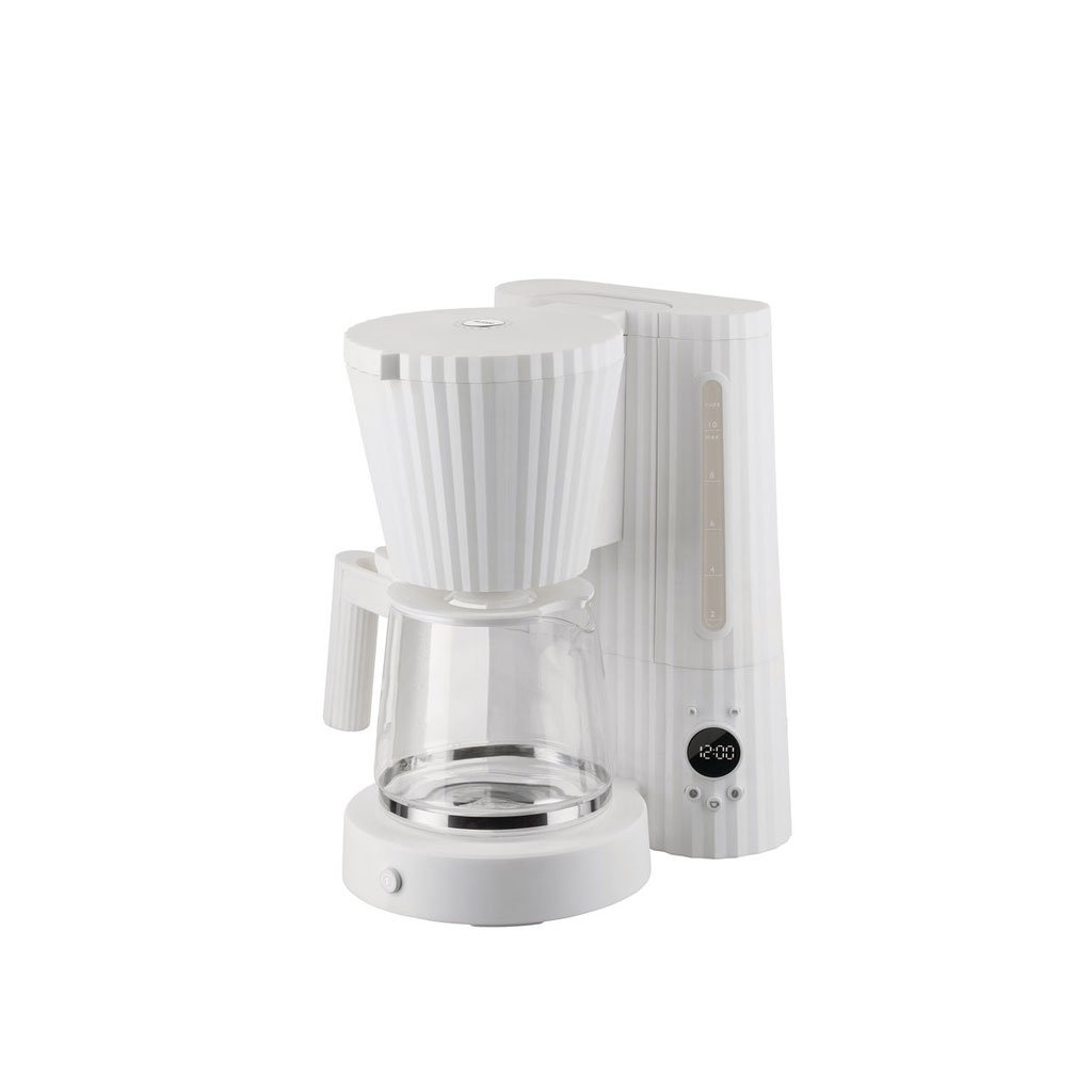 Alessi Plissé Filterkaffeemaschine (weiß) weiß MDL14 W