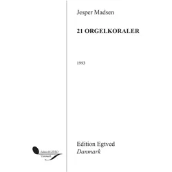 21 Orgelkoraler Orgel Buch, Fachbücher