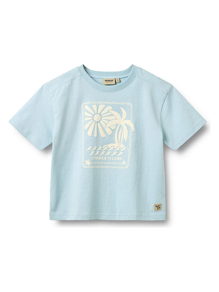 Wheat Shirt "Kim" in Hellblau - 116