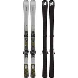 K2 Herren Ski DISRUPTION 76 CTI - M3 11 Compact Quikclik black - anthracite SET, Größe 177 in Silber Silber