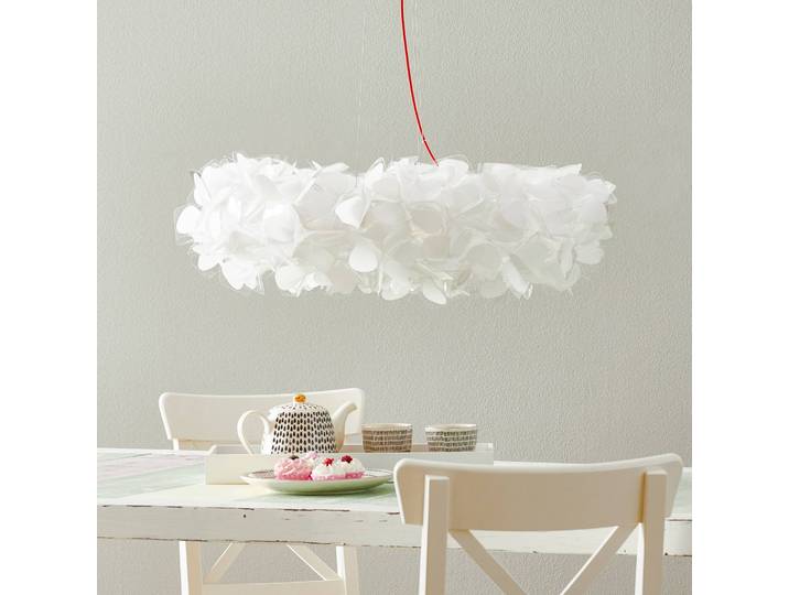 Slamp Designer Hängeleuchte Clizia Mama Non Mama, dimmbar, weiß / opal, für Wohn- / Esszimmer, Kunststoff, Design