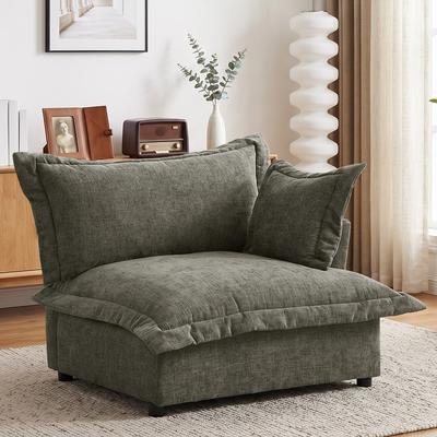 Uixe Double Layer Cushion Comfy Cloud Modular Sectional Sofa Couch Mix & Match