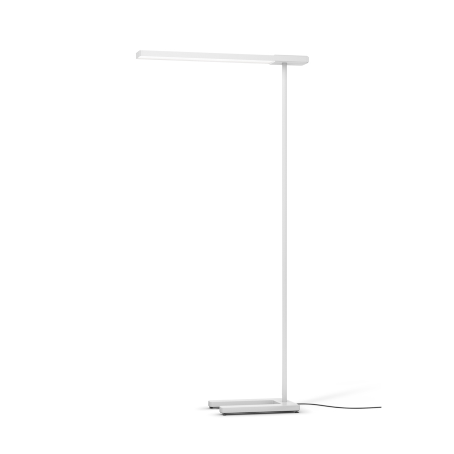 Serien Lighting LED-Bürofluter Slice² Floor weiß 3000K SL2201 4260458629321
