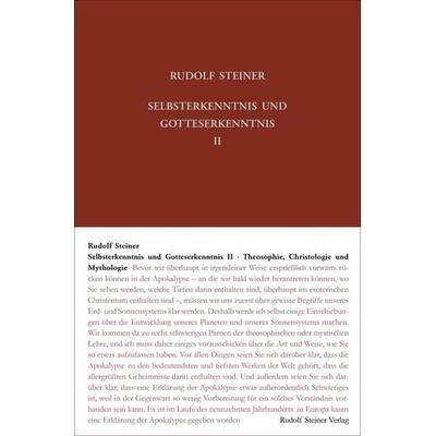 Selbsterkenntnis und Gotteserkenntnis II, Gebundene Ausgabe von Rudolf Steiner, Rudolf Steiner, 978-3-7274-0905-9