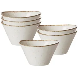 Ritzenhoff & Breker Casa Dipschalen, Schüssel + Schale, Beige