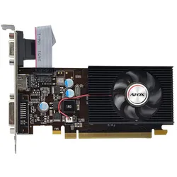 AFOX AF210-1024D2LG2-V7 graphics card NVIDIA GeForce G210 GDDR2 (1 GB, GDDR2), Grafikkarte, Kupfer, Schwarz