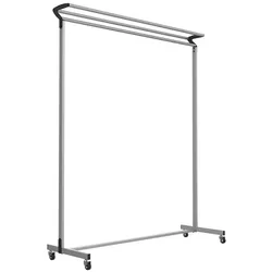UNILUX Garderobenständer Meeting 100340714 170x150x50cm Aluminium