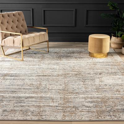 KALATY Lumina High-Low Pile Modern and Contemporary Abstract Strie Area Rug