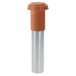 Dachdurchführung terrakotta für EPP-Rohr D 210/180 mm, Länge 1000 mm