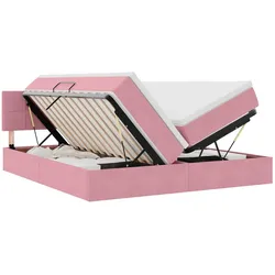 vidaXL, Bett, Daisy Block with squares (90 x 200 cm)