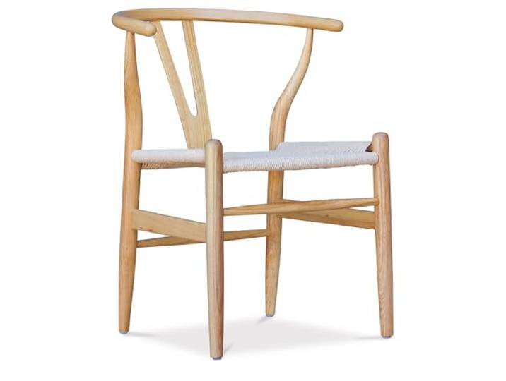 Iconik Interior Skandinavischer Stil Esszimmerstuhl aus Holz – skandinavischer Stil – Wish Holz natur