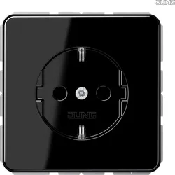Jung SCHUKO Steckdose ohne Kralle CD1520NBFKISW