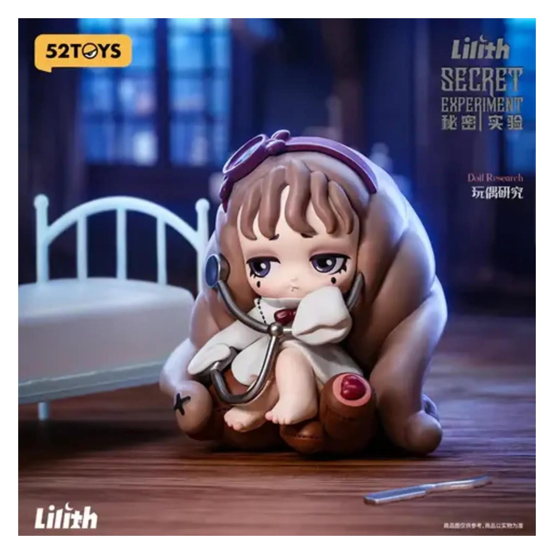 52Toys Lilith Mystery Blind Box Secret Experiment: 1 blind box (FTT01392)