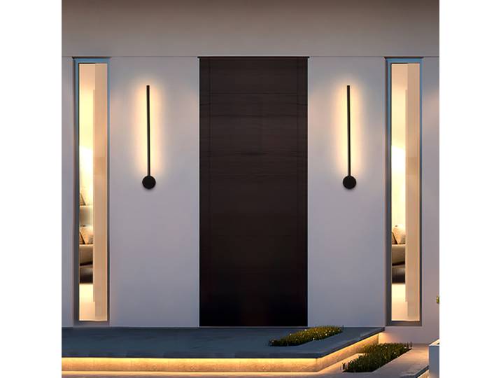 AC85-265V 9W 12W LED Applique Moderne Minimaliste Style Cuisine Salon Éclairage En Aluminium Porche Jardin Lumière