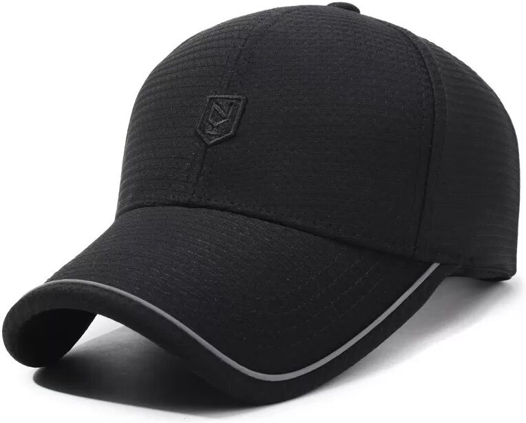 INF Baseballkappe - Bestickt, Atmungsaktiv, Verstellbar Schwarz