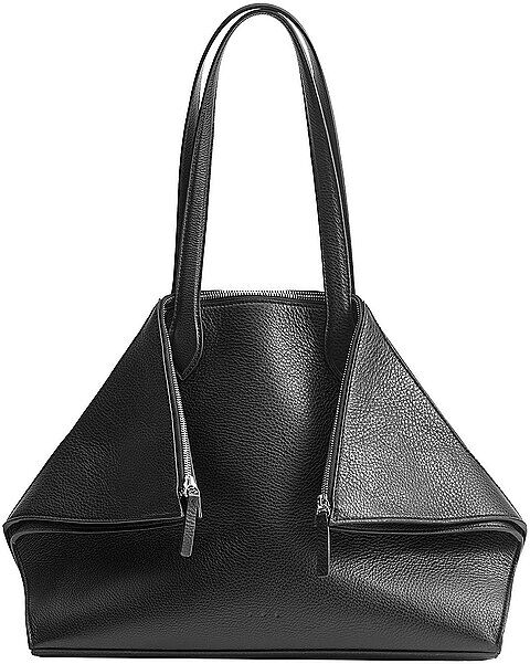 AESTHER EKME Ledertasche - Shopper FOLD schwarz W