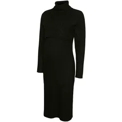 MAMALICIOUS® Umstands- und Still-Kleid Rippqualität June, schwarz, M