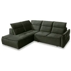 Ecksofa Murillo Stoff Winter Moss