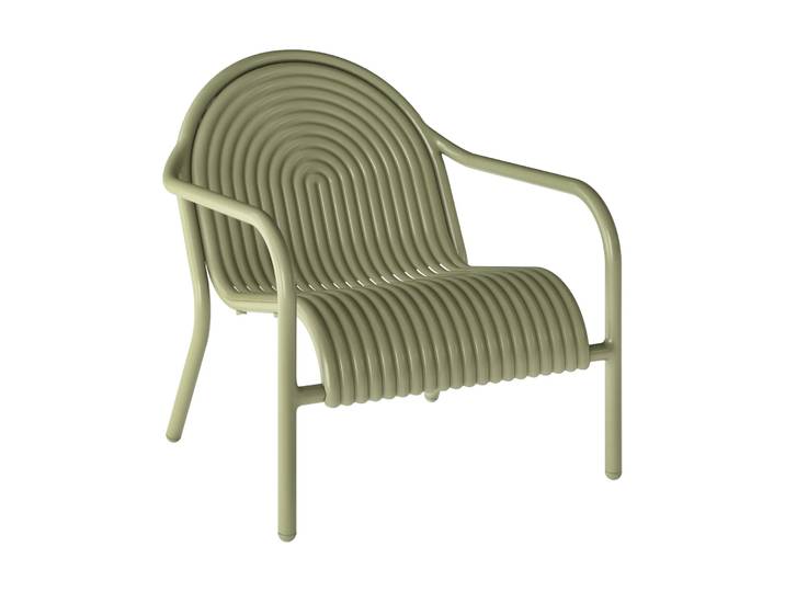 Tom Dixon Groove lounge chair Moss