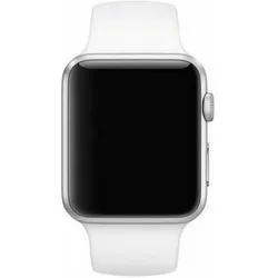 Mercury pasek Silicon Apple Watch 4244 45 mm bialywhite (Silicon), Uhrenarmband, Weiss