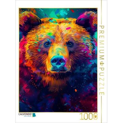 CALVENDO Puzzle Bär | 1000 Teile Lege-Größe 64x48cm Foto-Puzzle für glückliche Stunden