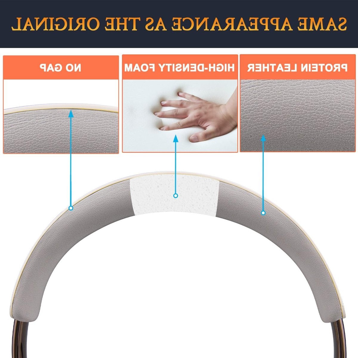 Vervangende hoofdbandhoes voor Bose QuietComfort Ultra en QuietComfort Ultra (2e generatie) hoofdtelefoons